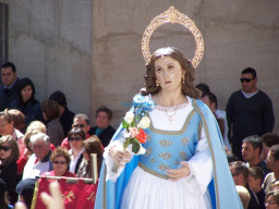 Domingo de Resurrección Mula 2009